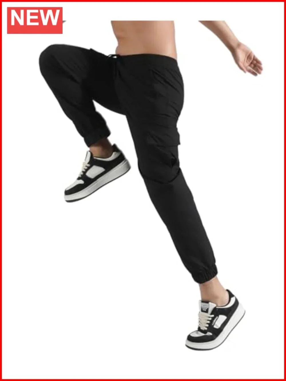 Men's Lightweight Quick Dry Hiking Cargo Joggers with UPF 50+
